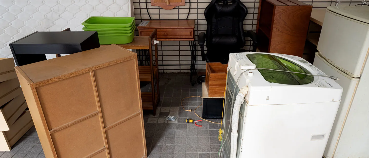知人やご近所様との合同不用品回収サービスも行っております