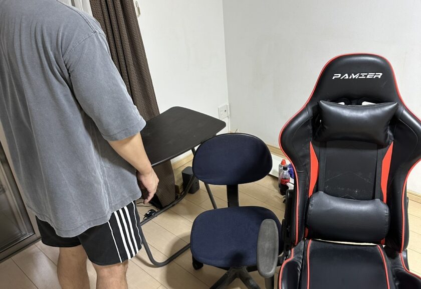 鎌ヶ谷市でゲーミングチェアその他一時多量ゴミの不要品即日回収処分の御依をいただきました！