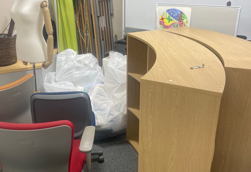 【皆さん礼儀ただしく迅速🏃🏻‍♂️に作業を行って頂きとても助かりました。】浦安市にてオフィス🌃不用品全処分のご依頼！！