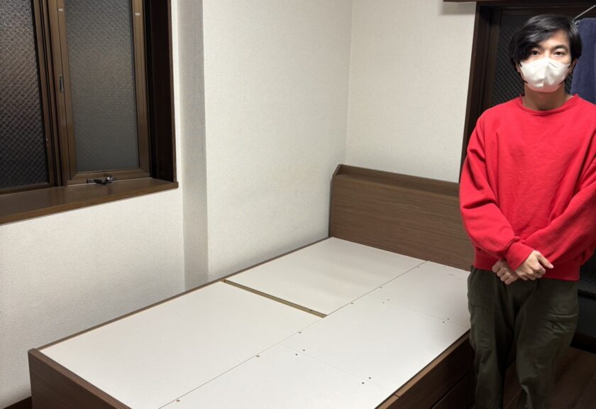 【丁寧な対応をしていただきました。】千葉県美浜区でベッド解体処分、即日回収のご依頼！！